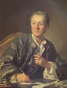 LOO, Louis Michel van Denis Diderot (mk05) oil on canvas